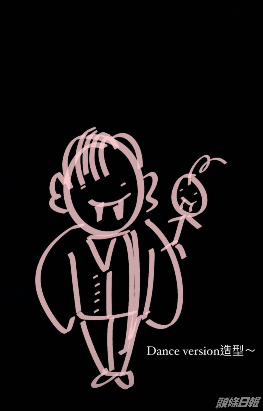 Anson Lo的自畫像。